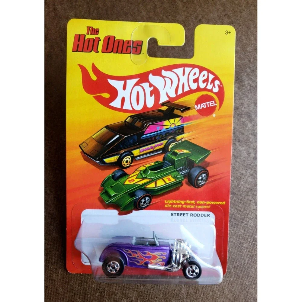 2011 Hot Wheels STREET RODDER FORD Dark Blue THE HOT ONES #W1584 Black Wall 1:64